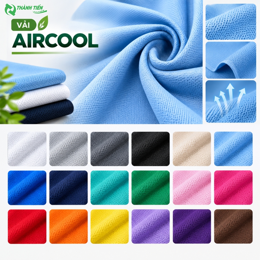 Bảng màu vải Aircool