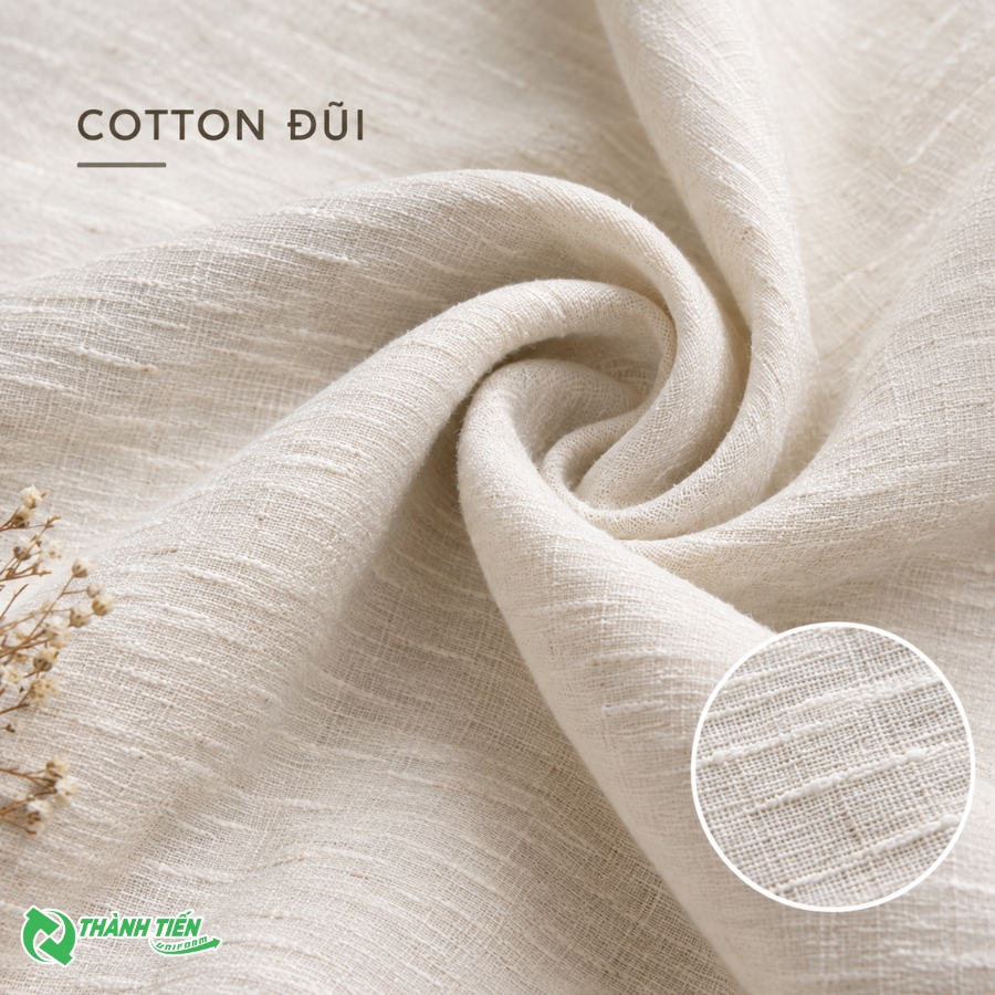 Chất liệu Vải cotton đũi